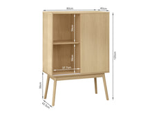 Load image into Gallery viewer, Shawnee 2 Door Storage Cabinet - Oak
