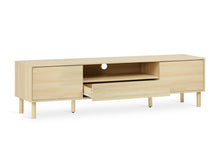 Load image into Gallery viewer, Custer 1.8m Entertainment Unit - Oak
