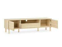 Load image into Gallery viewer, Custer 1.8m Entertainment Unit - Oak
