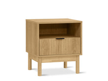 Load image into Gallery viewer, Sumter Bedside Table with Drawer - Oak
