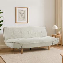 Load image into Gallery viewer, Alnwick 3 Seater Sofa Bed - Beige