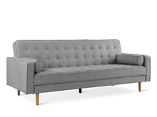 Load image into Gallery viewer, Penzance 3 Seater Sofa Bed - Dark Grey