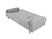Load image into Gallery viewer, Penzance 3 Seater Sofa Bed - Light Grey