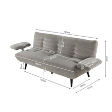 Load image into Gallery viewer, Fowey 3 Seater Sofa Bed - Grey