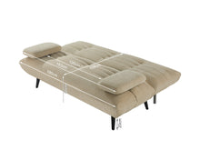 Load image into Gallery viewer, Fowey 3 Seater Sofa Bed - Taupe