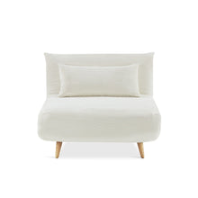 Load image into Gallery viewer, Hastings 1 Seater Fold-Out Sofa Bed - Beige
