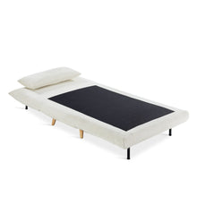 Load image into Gallery viewer, Hastings 1 Seater Fold-Out Sofa Bed - Beige