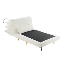 Load image into Gallery viewer, Hastings 1 Seater Fold-Out Sofa Bed - Beige