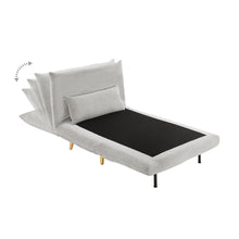 Load image into Gallery viewer, Hastings 1 Seater Fold-Out Sofa Bed - Grey