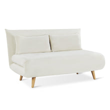 Load image into Gallery viewer, Hastings 2 Seater Fold-Out Sofa Bed - Beige