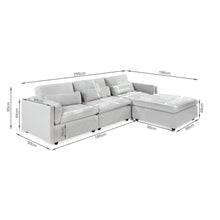 Load image into Gallery viewer, Barmouth Modular Sofa - Sliver Grey
