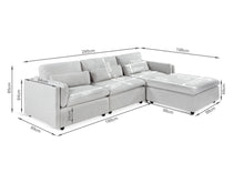 Load image into Gallery viewer, Barmouth Modular Sofa - Sliver Grey
