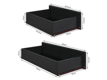 Load image into Gallery viewer, Tongass Wooden 5 Drawers Tallboy - Black
