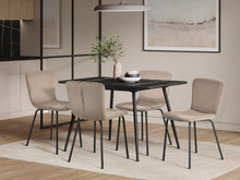 Load image into Gallery viewer, Darius Velvet Dining Chairs - Set of 4 - Taupe
