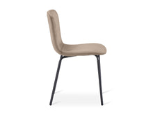 Load image into Gallery viewer, Darius Velvet Dining Chairs - Set of 4 - Taupe

