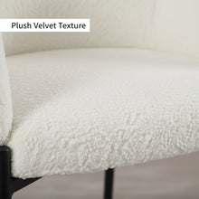 Load image into Gallery viewer, Bellamy Boucle Dining ArmChairs - Set of 2 - Milky White