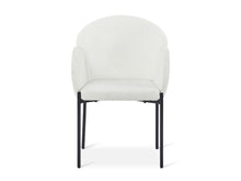 Load image into Gallery viewer, Bellamy Bouclé Dining ArmChairs - Set of 2 - Off White
