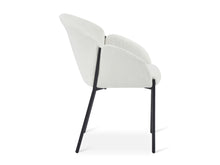 Load image into Gallery viewer, Bellamy Bouclé Dining ArmChairs - Set of 2 - Off White
