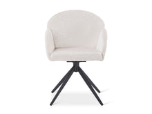 Load image into Gallery viewer, Carmen Swivel Dining ArmChairs - Set of 2 - Milky White
