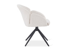 Load image into Gallery viewer, Carmen Swivel Dining ArmChairs - Set of 2 - Milky White
