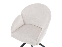 Load image into Gallery viewer, Carmen Swivel Dining ArmChairs - Set of 2 - Milky White
