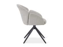 Load image into Gallery viewer, Carmen Swivel Dining ArmChairs - Set of 2 - Silver Grey
