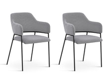 Load image into Gallery viewer, Fable Fabric Dining Chair - Set of 2 - Light Grey
