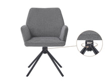 Load image into Gallery viewer, Jett Swivel Dining ArmChairs - Set of 2 - Grey
