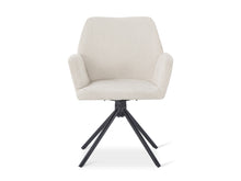 Load image into Gallery viewer, Jett Swivel Dining ArmChairs - Set of 2 - Off White

