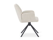 Load image into Gallery viewer, Jett Swivel Dining ArmChairs - Set of 2 - Off White
