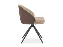 Load image into Gallery viewer, Loren Swivel Dining Chairs - Set of 2 - Light Brown
