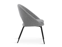Load image into Gallery viewer, Nimue Fabric Dining Chair - Set of 2 - Greyish Black