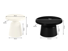 Load image into Gallery viewer, Tawny 2 Piece Coffee Table Set - Black + White
