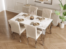 Load image into Gallery viewer, Raven Rectangle Ceramic Dining Table 160 X 90cm
