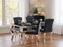 Load image into Gallery viewer, Alba Tempered Glass Dining Table 160 x 90CM - Black
