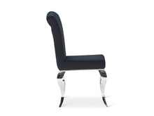 Load image into Gallery viewer, Alba Velvet Dining Chairs - Set of 4 - Charcoal