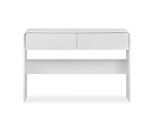 Load image into Gallery viewer, Cannock Console Table With 2 Drawers - White
