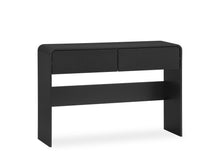 Load image into Gallery viewer, Cannock Console Table With 2 Drawers - Black
