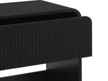 Load image into Gallery viewer, Cannock Console Table With 2 Drawers - Black
