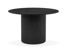 Load image into Gallery viewer, Adley Round Dining Table 120 x 75cm - Black