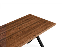 Load image into Gallery viewer, Elysia Rectangle Dining Table 140 x 80cm - Walnut
