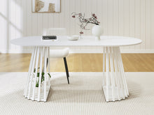 Load image into Gallery viewer, Kieran Oval Dining Table 180 x 90cm - White
