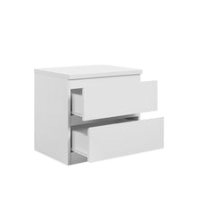 Load image into Gallery viewer, Angeles High Gloss Bedside Table - White