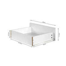 Load image into Gallery viewer, Angeles High Gloss Bedside Table - White