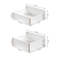 Load image into Gallery viewer, Angeles High Gloss 6 Drawer Slim Tallboy - White