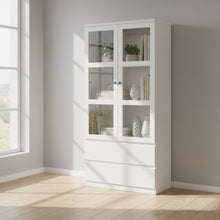 Load image into Gallery viewer, Tongass Bookshelf Display Shelf - White