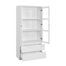 Load image into Gallery viewer, Tongass Bookshelf Display Shelf - White