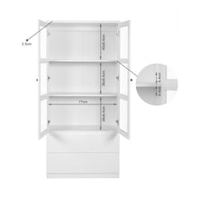 Load image into Gallery viewer, Tongass Bookshelf Display Shelf - White