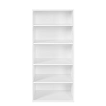Load image into Gallery viewer, Payette 5 Shelf Wardrobe - White