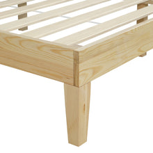Load image into Gallery viewer, Creise Queen Wooden Bed Frame - Light Oak